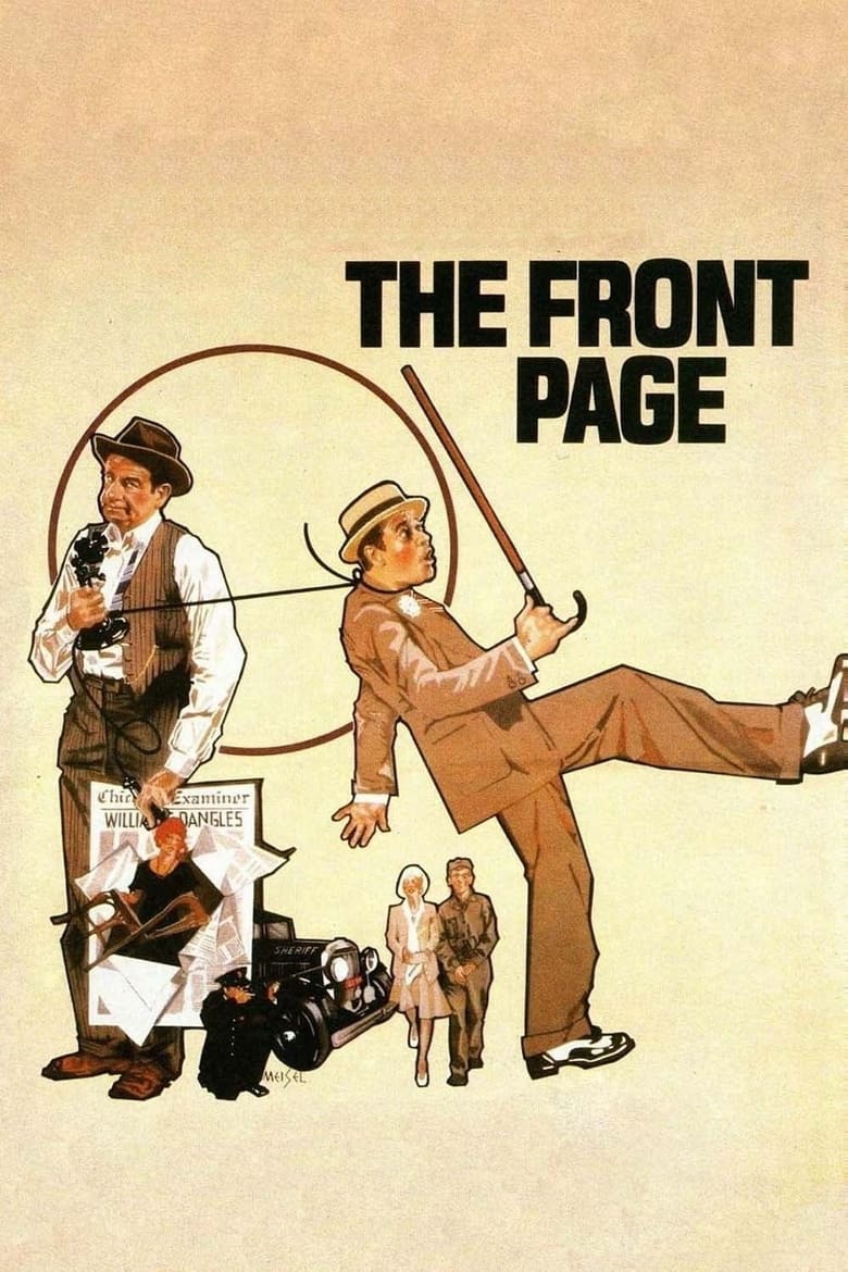 فيلم The Front Page 1974 مترجم